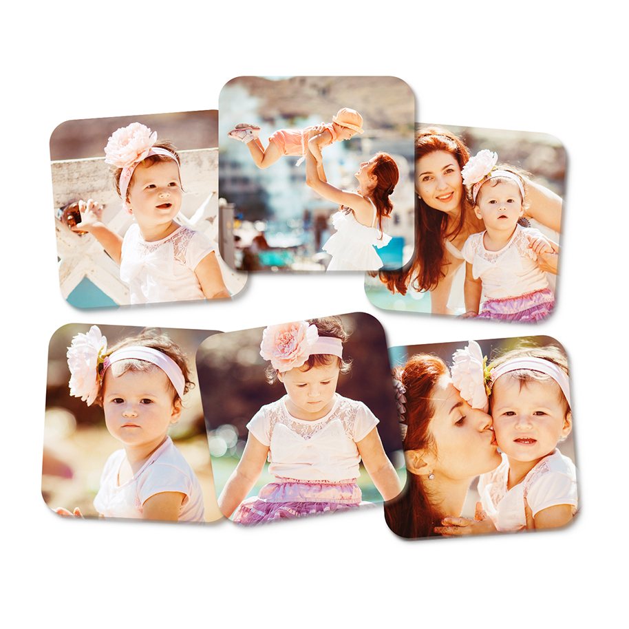 Metallic Magnet Set (6)