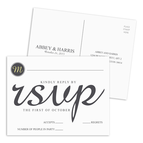 HP Wedding 017 RSVP-Postcard