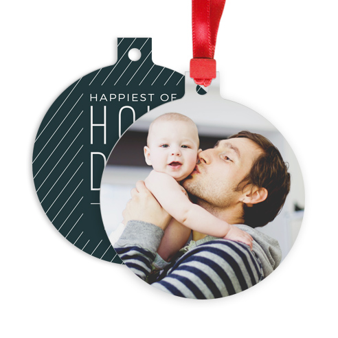 Metal Bulb Ornament  002