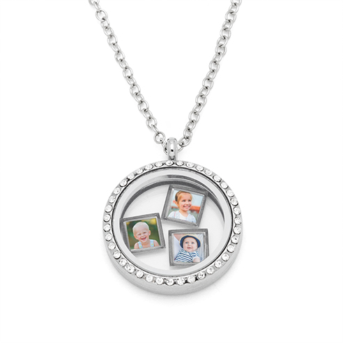 Floating Locket Necklace