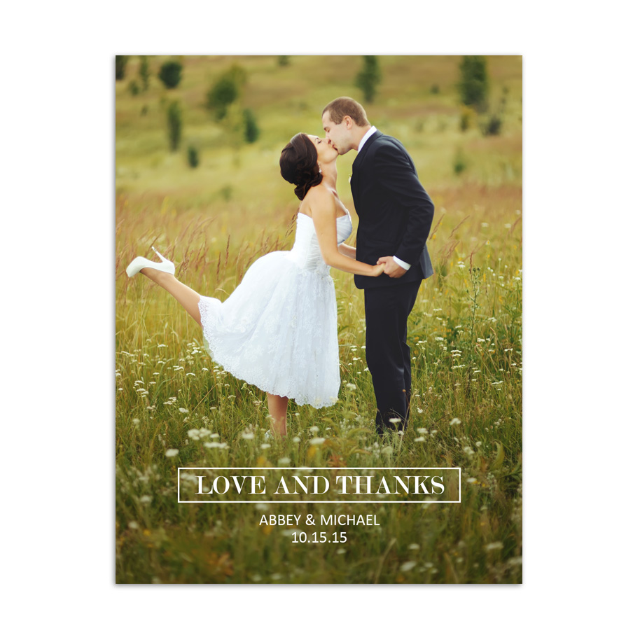 HP Wedding 007 Thank You