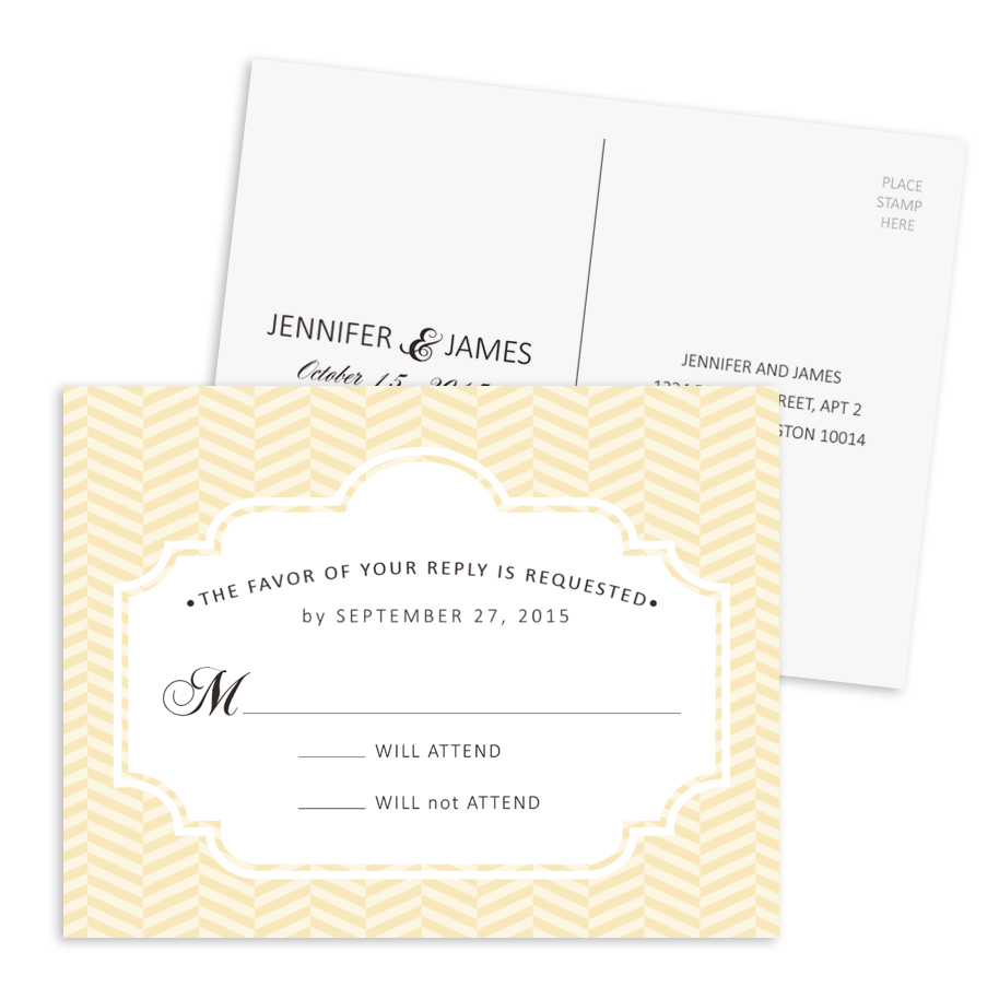 HP Wedding 005 RSVP-Postcard